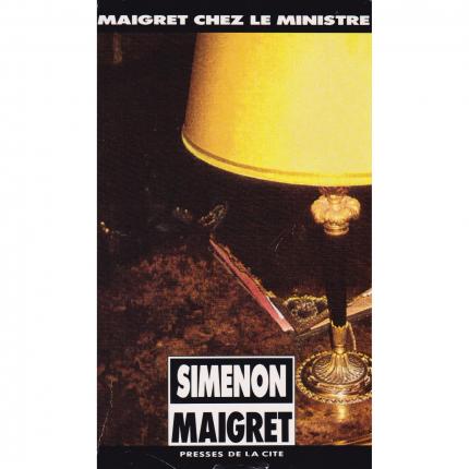 SIMENON Georges - Maigret chez le ministre - Presses de la cité Simenon 24 face - bouquinerie indépendante en ligne culture okaz