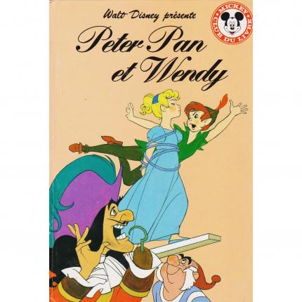 DISNEY Walt, Peter Pan et Wendy - Hachette Mickey Club du Livre face - Bouquinerie indépendante en ligne culture okaz