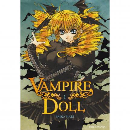 KARI Erika, Vampire doll tome 1 – Soleil Manga face - Bouquinerie indépendante en ligne culture okaz