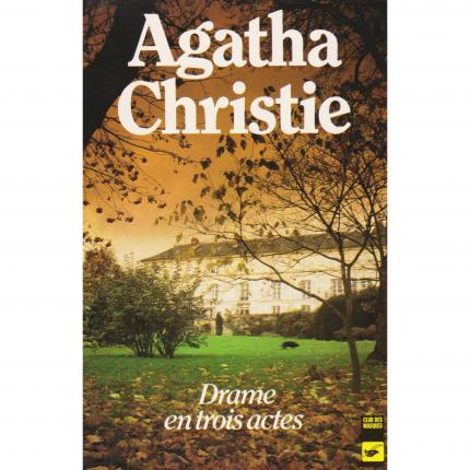 CHRISTIE Agatha - Drame en trois actes - Librairie des Champs-Elysées Le Club des Masques 192 face - Bouquinerie indépendante en