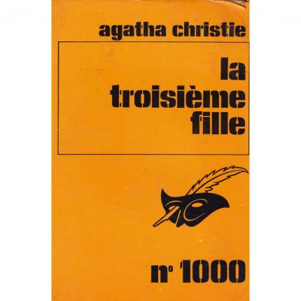 CHRISTIE Agatha - La troisième fille - Librairie des Champs-Elysées Le Masque 1000 de 1968 face - Bouquinerie indépendante en li