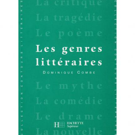 COMBE Dominique - Les genres littéraires – Hachette Supérieur Contours Littéraires 1997 Face - Bouquinerie en ligne culture okaz