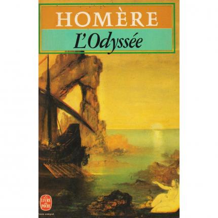 HOMERE – L’ODYSSEE – Le livre de poche 602 Face - Bouquinerie en ligne culture okaz