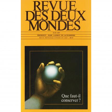 REVUE DES DEUX MONDES – juin 1997 volume 6 Face - Bouquinerie en ligne culture okaz