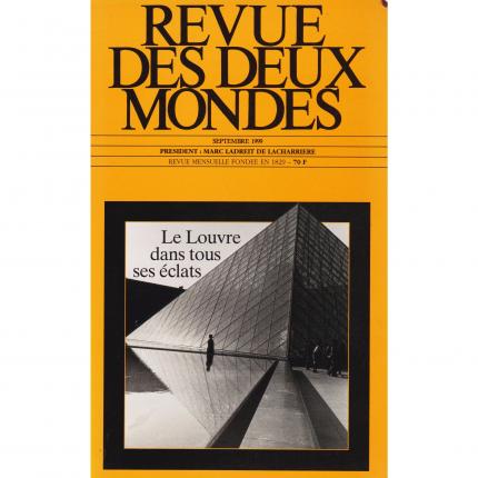 REVUE DES DEUX MONDES - septembre 1999 volume 9 Face - Bouquinerie en ligne culture okaz