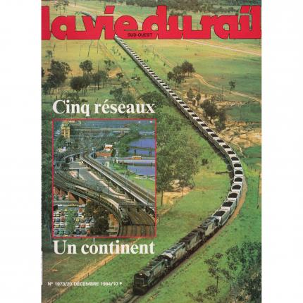 La vie du rail – 1973 du 20 décembre 1984 Face - Bouquinerie en ligne culture okaz